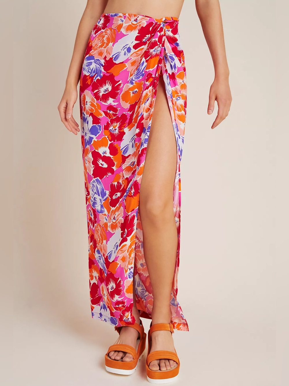 NWT L Space Mia Knotted Cover-Up Skirt